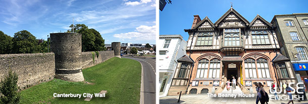 The city wall, Beaney House of Art and Knowledge